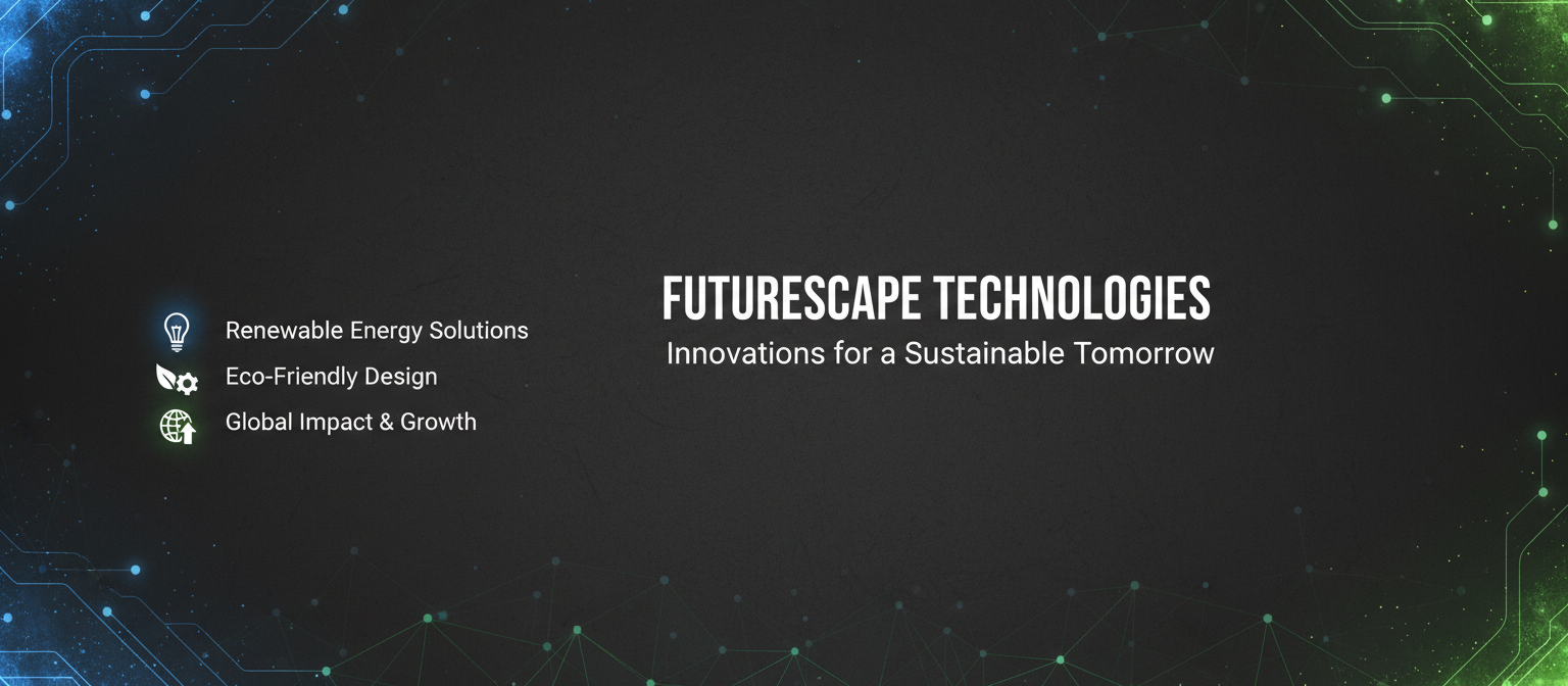 짙은 숯색 배경, 미묘한 파란색 및 녹색 빛 효과, 고대비 흰색 서체가 있는 다크 모드 PPT 템플릿.