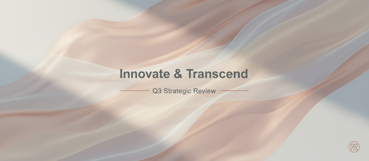 부드럽고 신비로운 배경 질감과 은은한 조명이 있는 현대적인 PPT 표지.