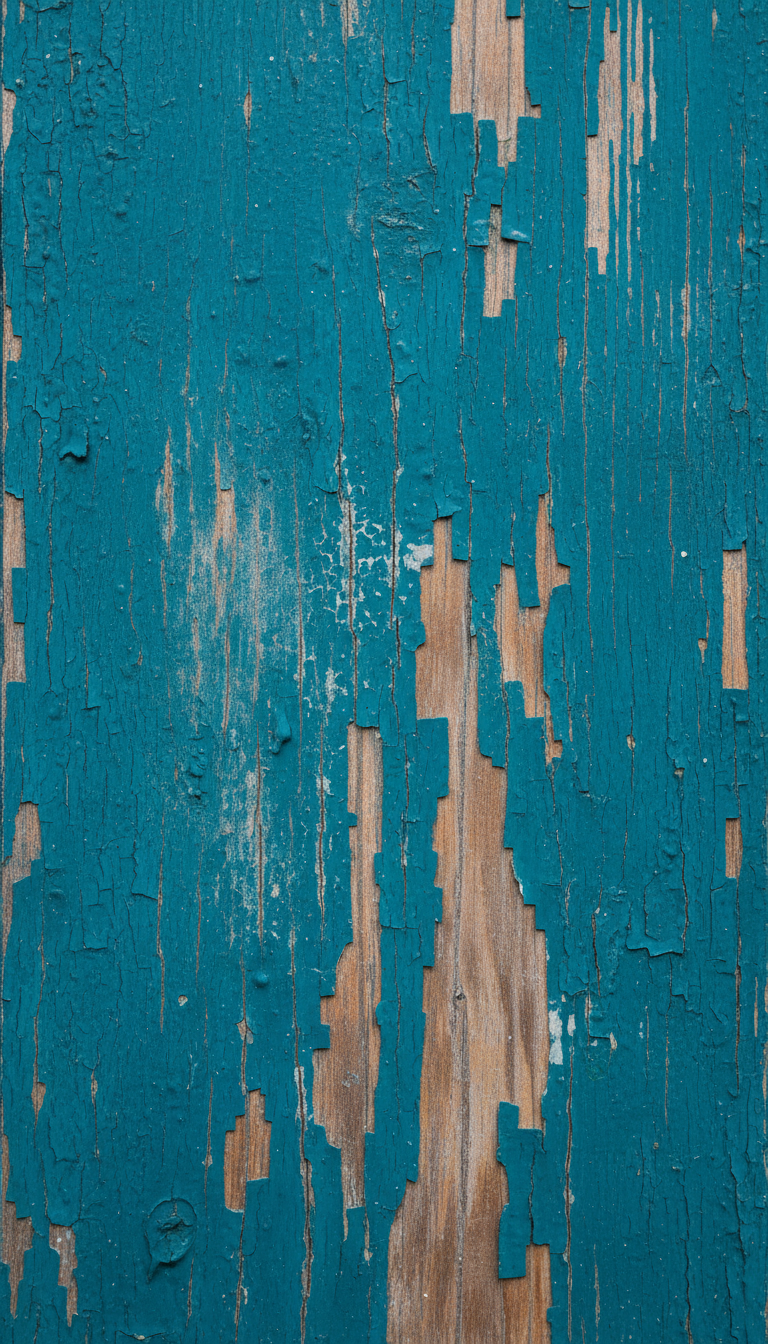 청록색 페인트가 칠해진 빈티지 나무 질감.
