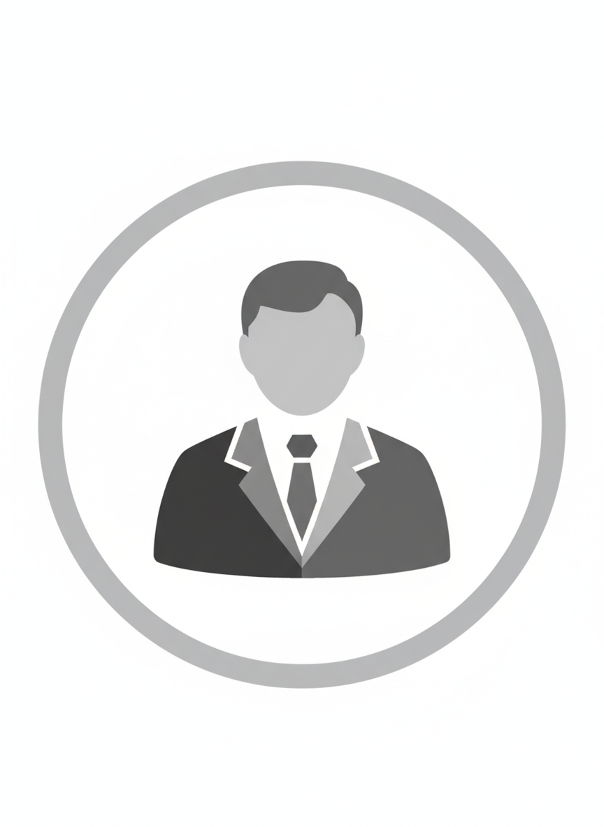 정장을 입은 전문직 사람 아이콘.