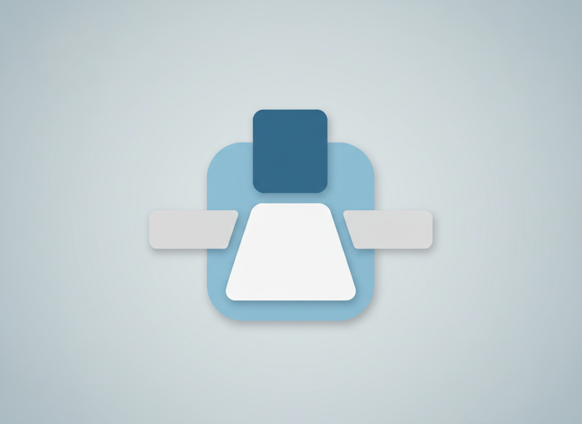 미묘한 그림자와 계층화된 요소를 가진 머티리얼 디자인 스타일 사람 아이콘, 안드로이드 UI 스타일.