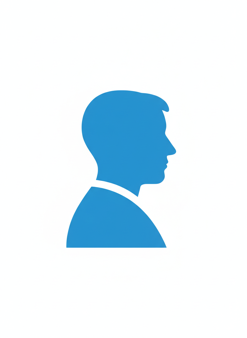 미니멀리스트 플랫 사람 아이콘.