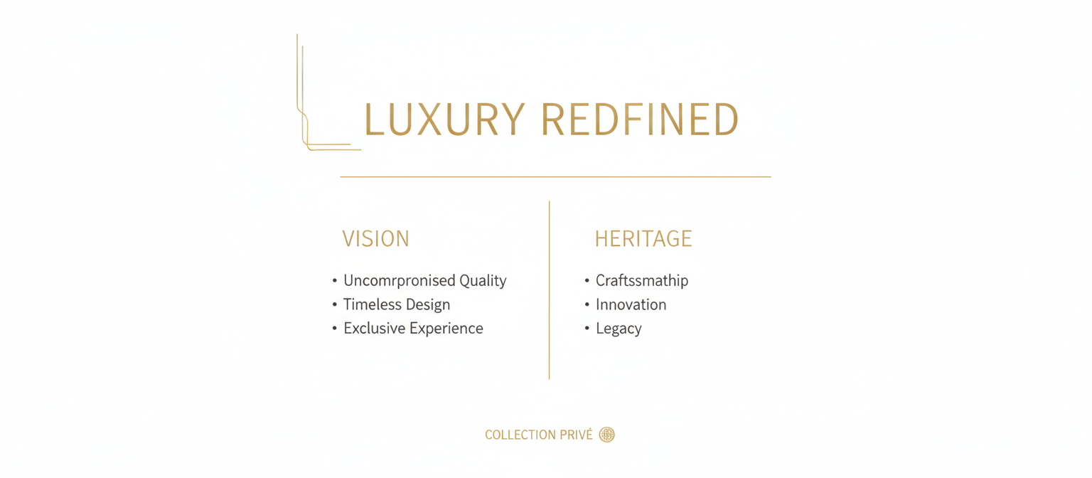 흰색 배경, 깔끔한 타이포그래피, 은은한 금색 악센트가 특징인 우아하고 미니멀한 PPT 템플릿.