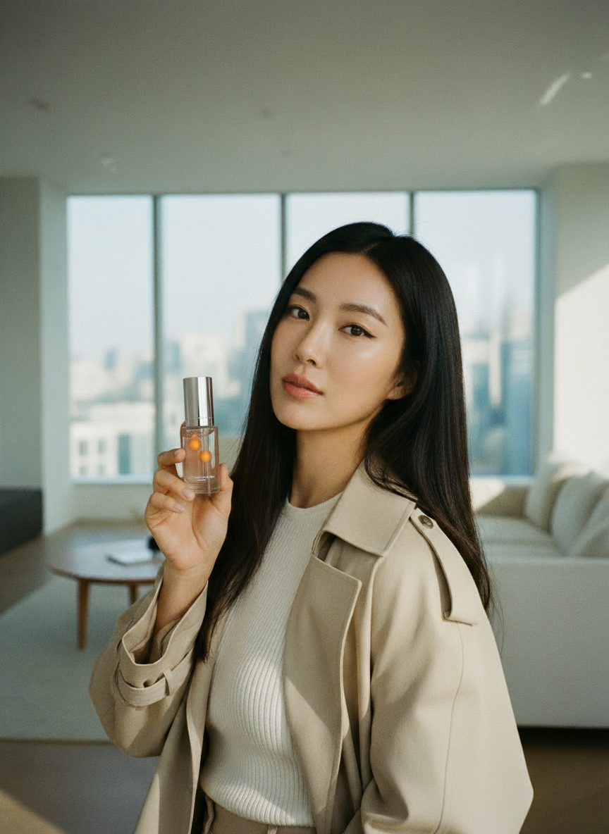 AI 광고 모델 제작 예시