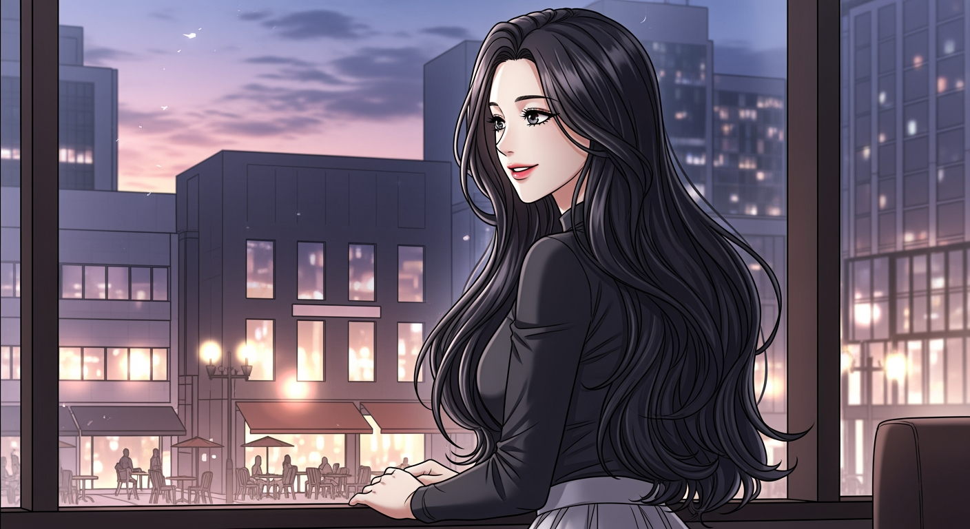 AI 웹툰 제작 예시