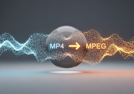 MP4 to MPEG 변환 AI