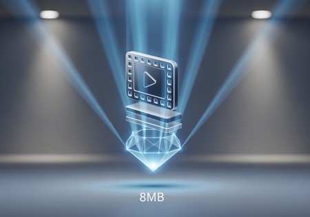 8MB 비디오 압축기