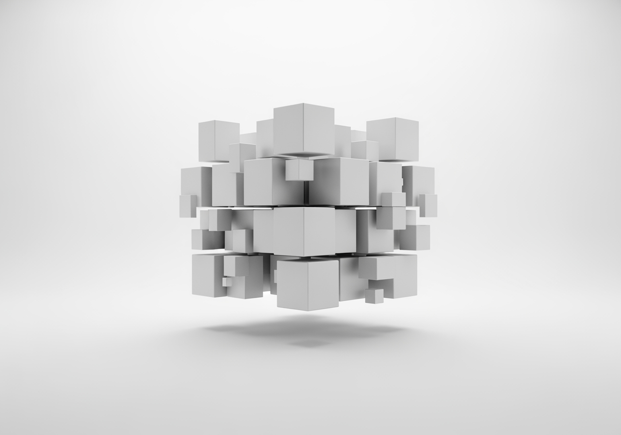 Rappresentazione minimalista della tecnologia cloud serverless e facilità d'uso