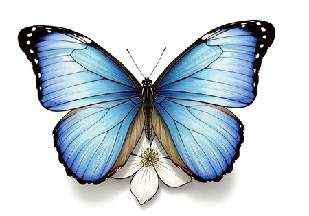 AI 나비 그림 생성기