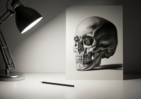 AI 해골 드로잉 생성기