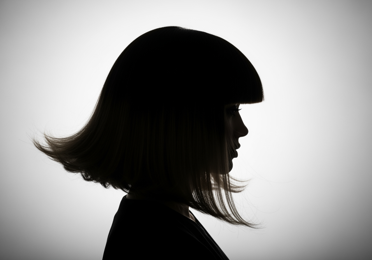 レイヤーの分離が際立つクラゲカットの後ろ姿