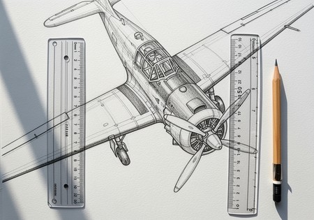 AI 비행기 드로잉 생성기