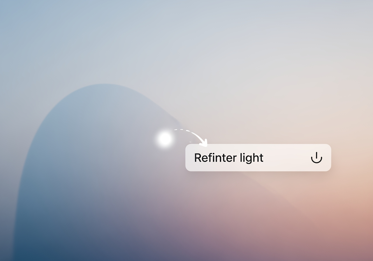 KI-gestützte konversationelle Hintergrundbearbeitung