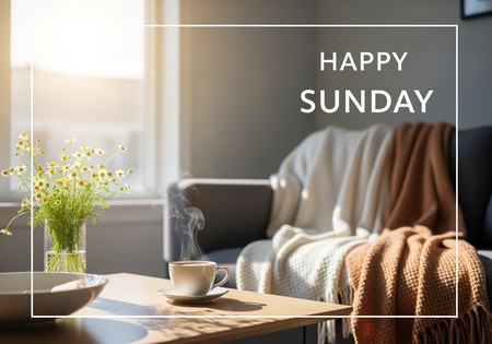 Happy Sunday 이미지 생성기