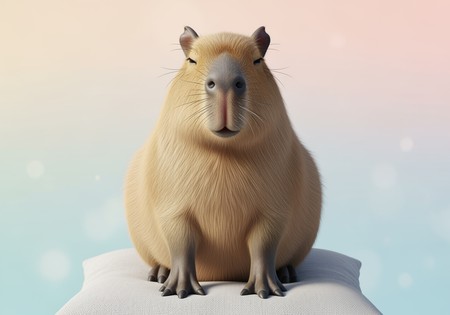 귀여운 카피바라 이미지 생성기