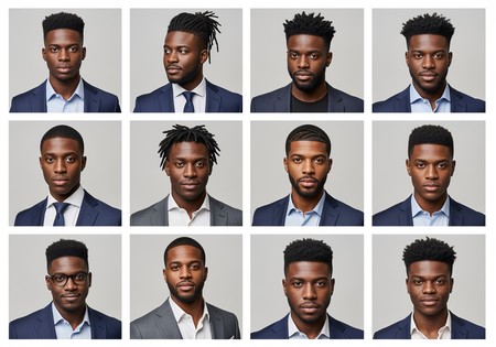 AI 흑인 남성 이미지 생성기