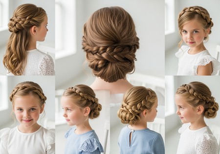 여아 헤어스타일 AI 생성기