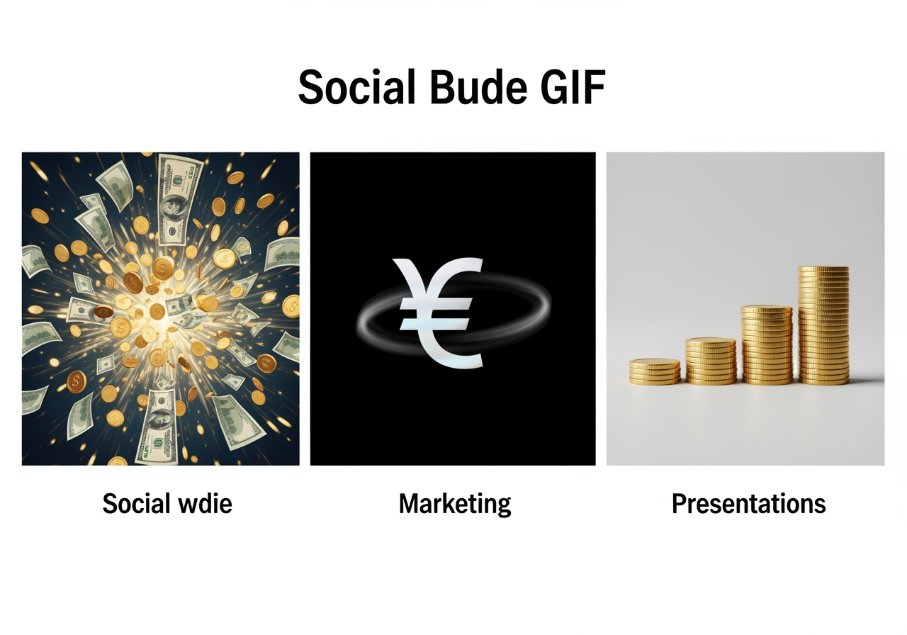 돈 GIF의 다양한 활용: 소셜 미디어, 마케팅, 프레젠테이션