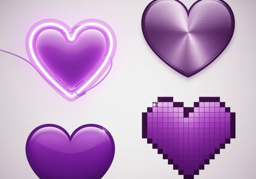 Purple Heart Emoji Generator - Free 3D & 4K Quality AI Design