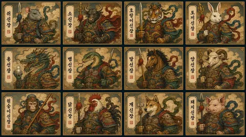 게임 방어구 디자인
