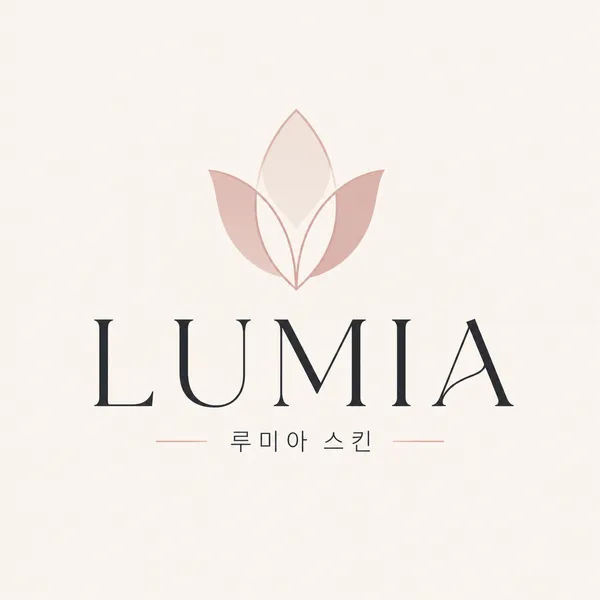 AI-generated Premium Logo for a Korean Clean Beauty Skincare Brand Named 'LUMIA' made with GPT Image 2