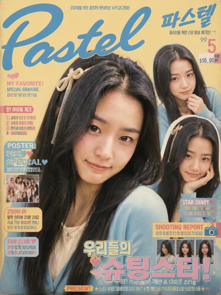 AI-generated Pastel Teen Magazine Cover image with GPT Image 2