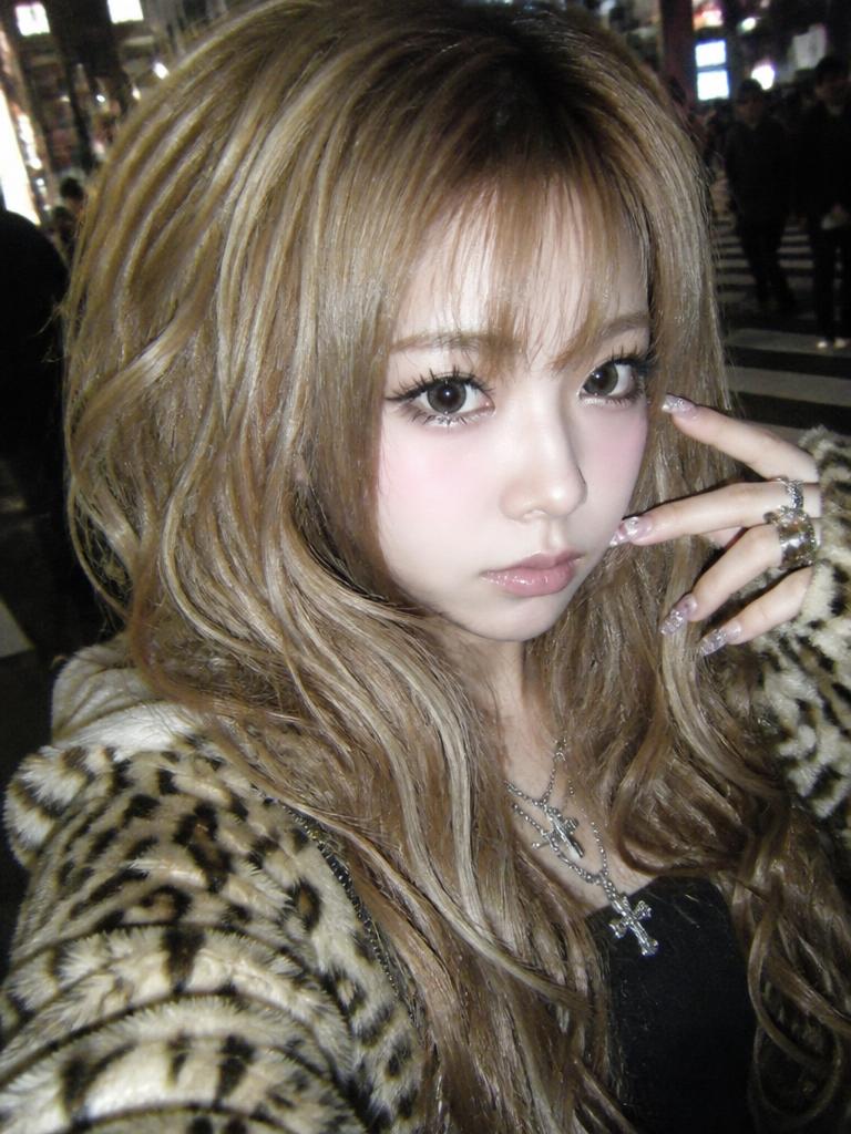 AI-generated Shibuya Flash Gyaru