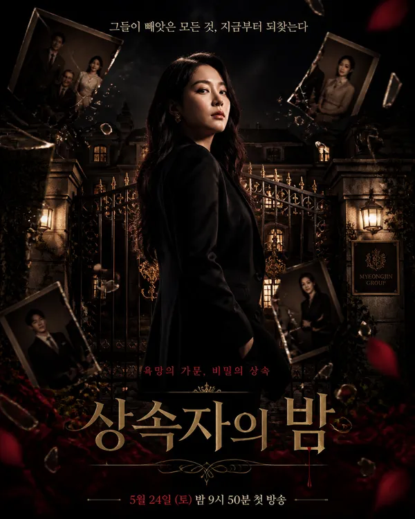 AI-generated Revenge Drama Poster made with GPT Image 2