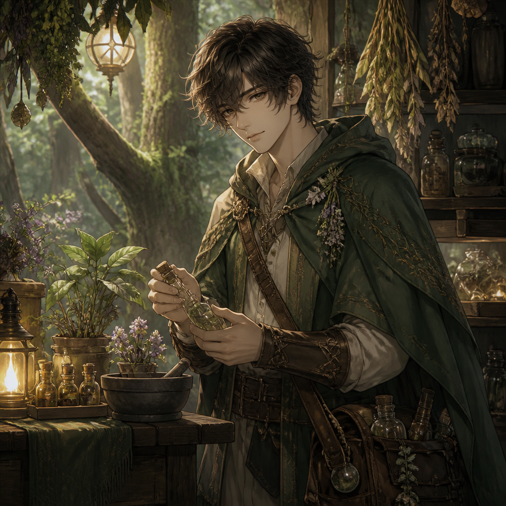 AI-generated Fantasy Character Illustration made with GPT Image 2