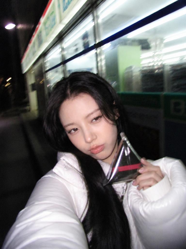 AI-generated Y2K Midnight Convenience Store Selfie made with GPT Image 2