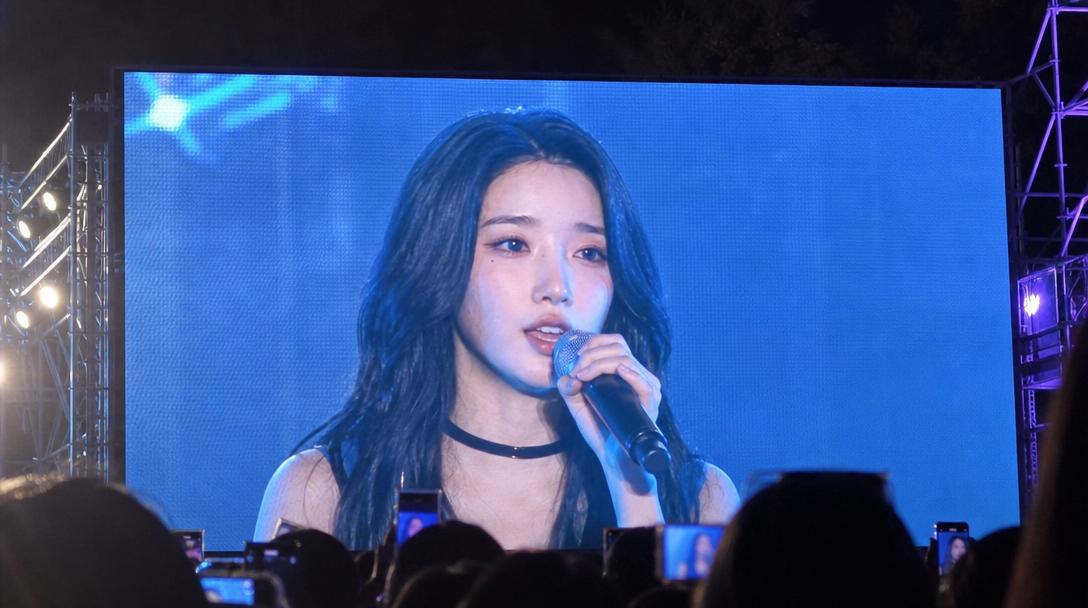 AI-generated University Festival Jumbotron Fancam Shot made with GPT Image 2