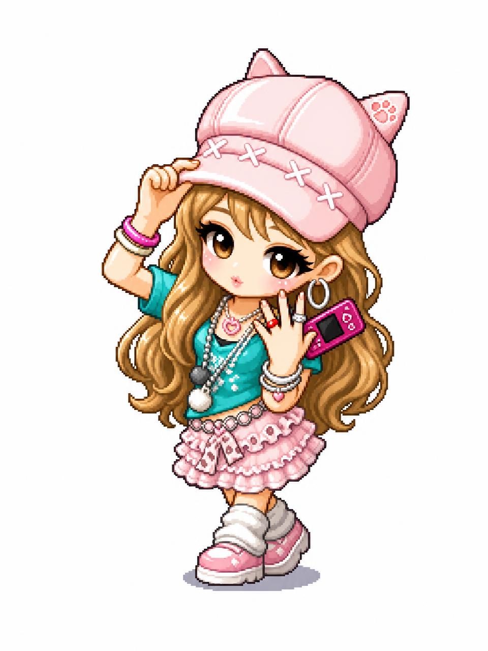 AI-generated MapleStory-Style Character Conversion made with GPT Image 2