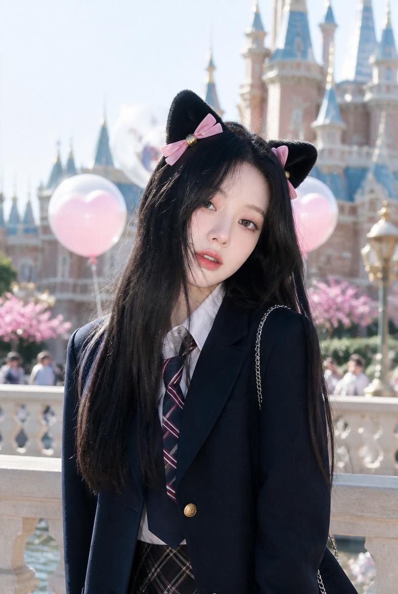 AI-generated Amusement Park School-Uniform Profile Photo made with GPT Image 2