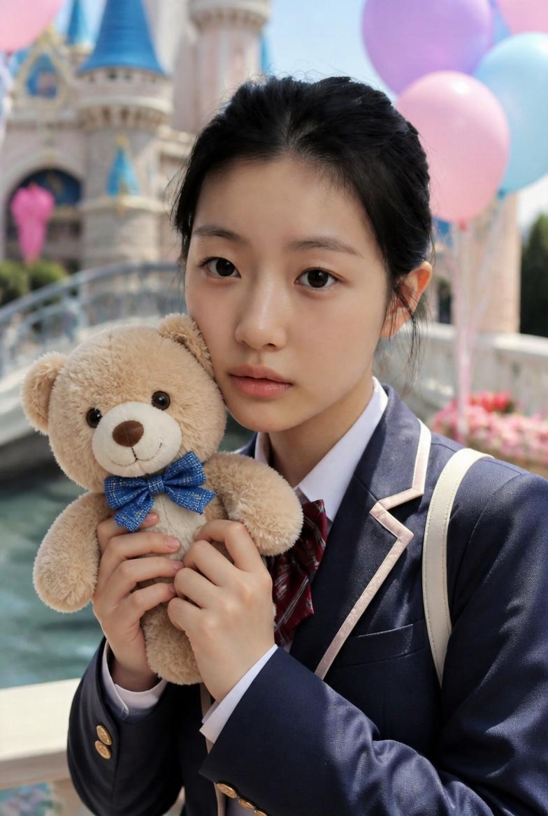 AI-generated Teddy Bear Amusement Park Goods Shot made with GPT Image 2