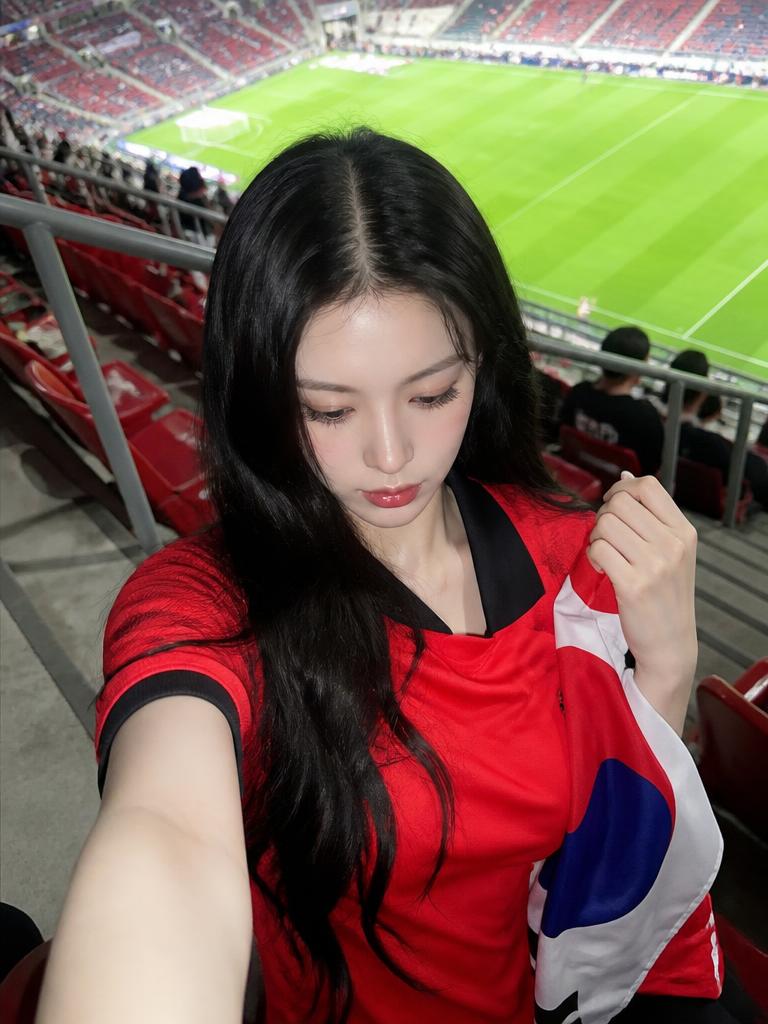 AI-generated Stadium Seat Cheering Selfie made with GPT Image 2