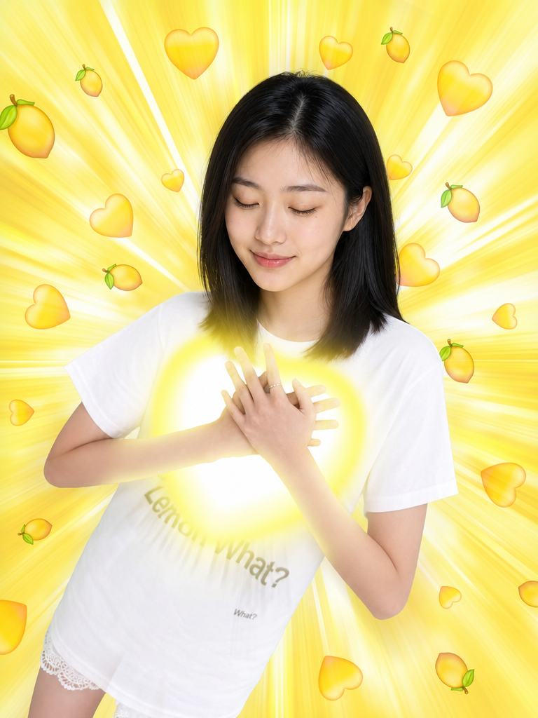 GPT Image 2 generated result for Lemon Inside My Heart Lemon Tang prompt