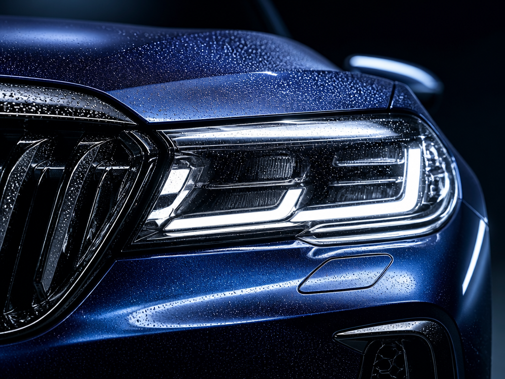 Headlight Detail Macro created with GPT Image 2