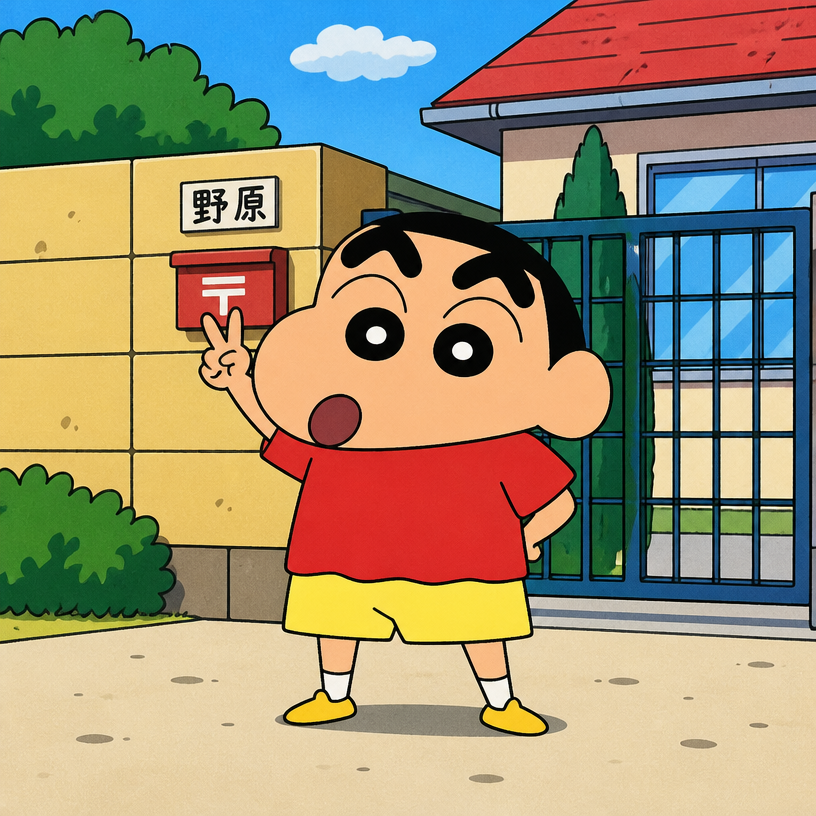 GPT 이미지 2로 생성한 짱구 스타일 캐릭터