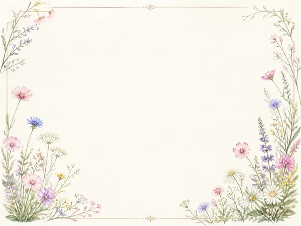AI-generated Floral Letter Paper Design made with GPT Image 2