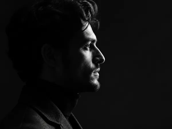 AI-generated Male Side-Profile Portrait Example 3 made with GPT Image 2