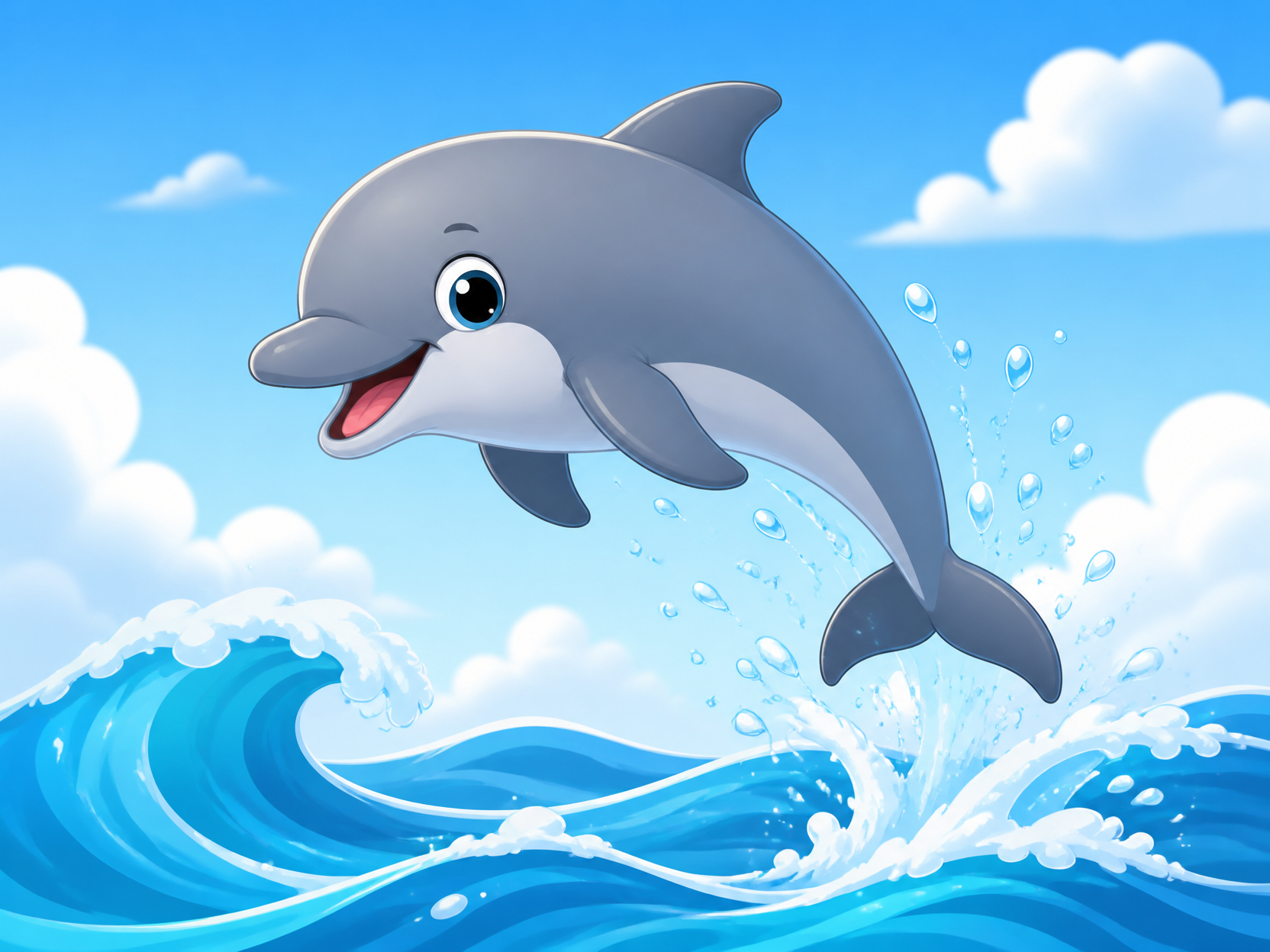 Dolphin Illustration Prompts | Carat