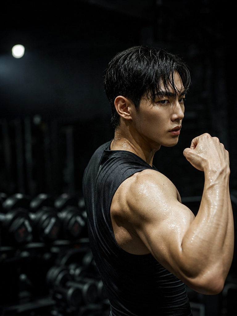 GPT 이미지 2로 생성한 남자 팔근육 인물 사진