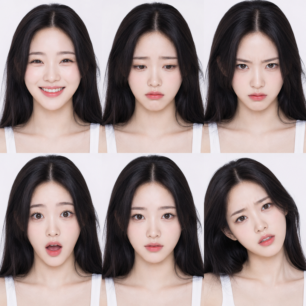 얼굴 표정 시트