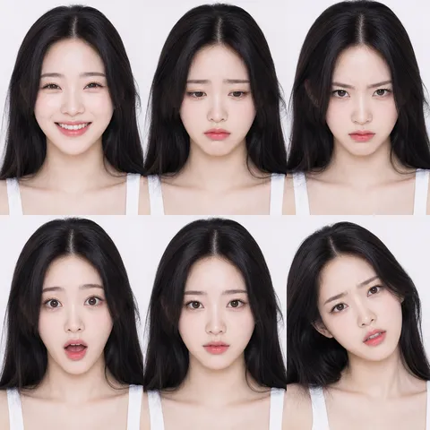 얼굴 표정 시트
