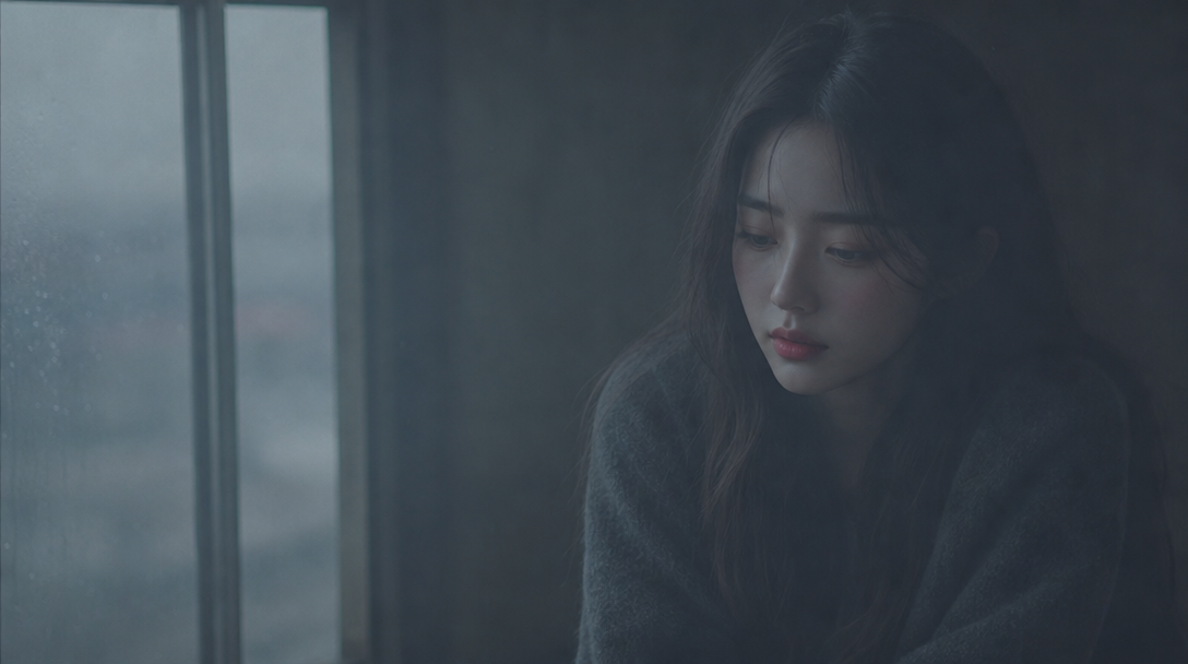 Sad Expression Portrait