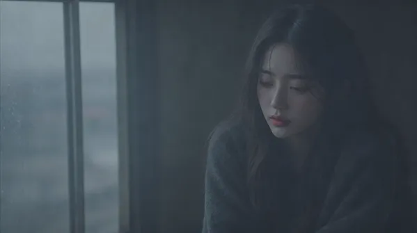 GPT 이미지 2로 생성한 우울한 표정 인물 사진