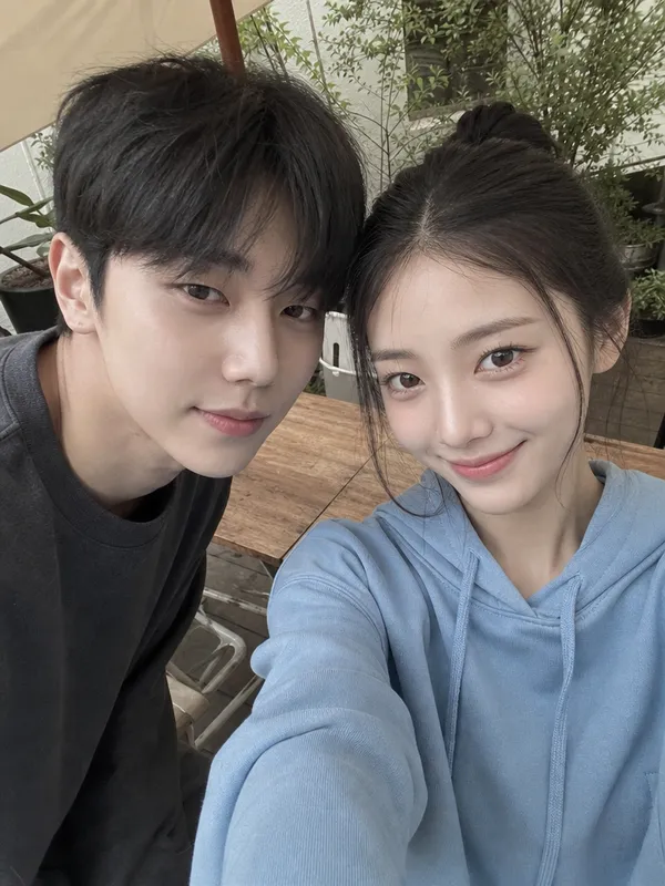 GPT 이미지 2로 생성한 2인 셀카