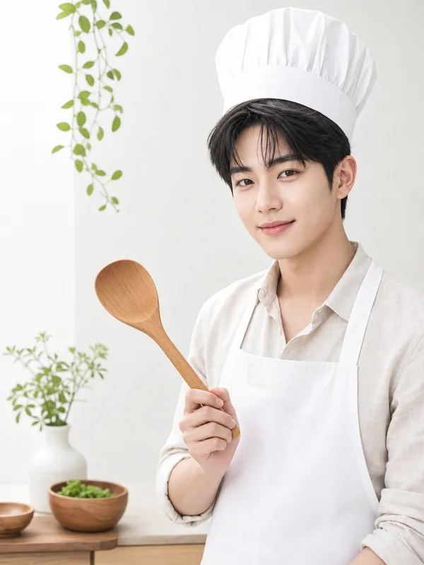 AI-generated Chef Illustration made with GPT Image 2