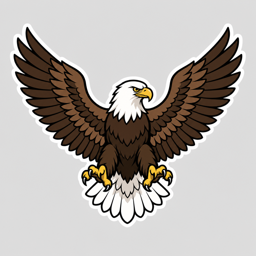 독수리 일러스트