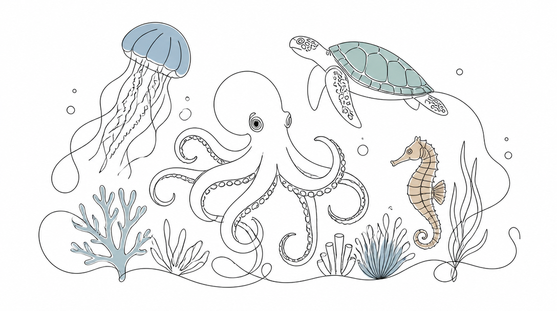 Sea Creature Illustration